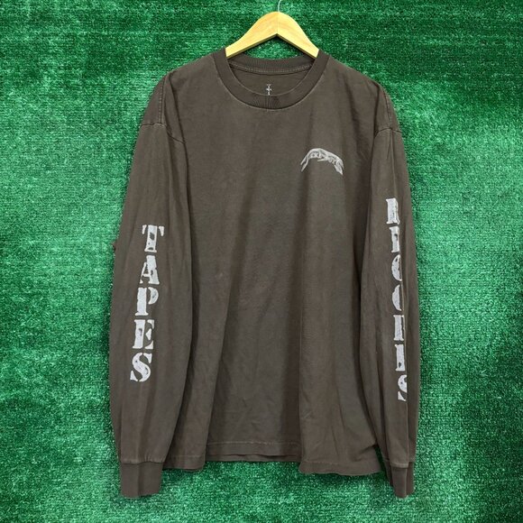 Cactus Jack Tapes Records Jackboys 2 Hip-Hop LS Shirt Size Extra Large - Picture 3 of 5